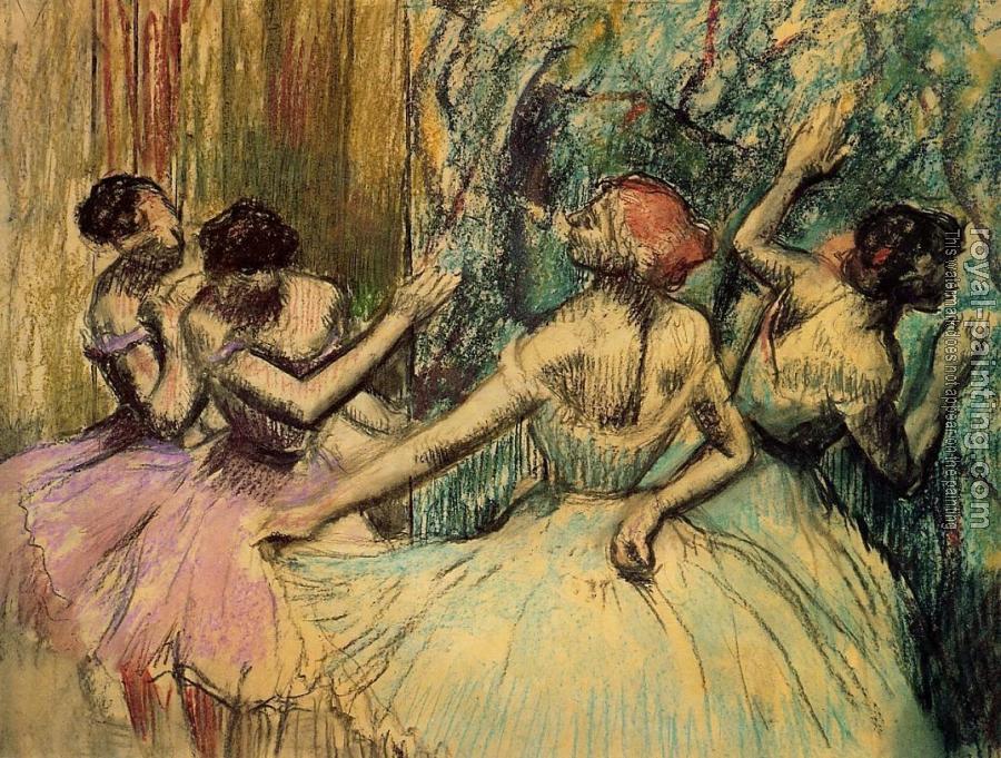 Edgar Degas : Dancers in the Wings